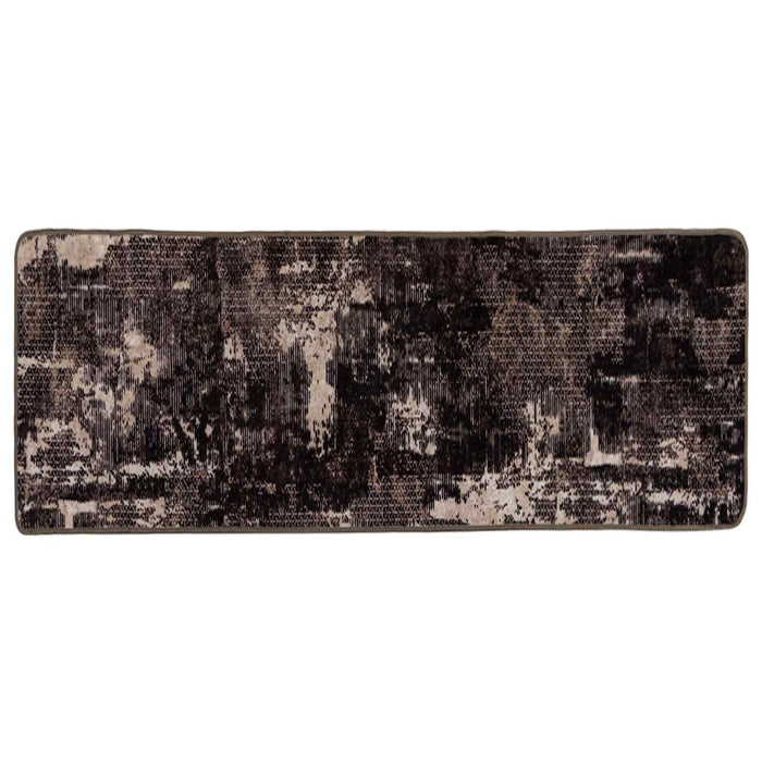 Covor Runner MARSA Negru 100 x 250 cm Poliester și PVC - WALTI WALTI