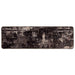 Covor Runner MARSA Negru 100 x 350 cm Poliester și PVC - WALTI WALTI