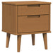 Dulap de noapte Caramel 40 x 35 x 48 cm Lemn masiv de pin - WALTI WALTI