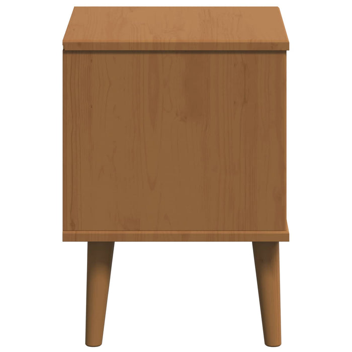 Dulap de noapte Caramel 40 x 35 x 48 cm Lemn masiv de pin - WALTI WALTI