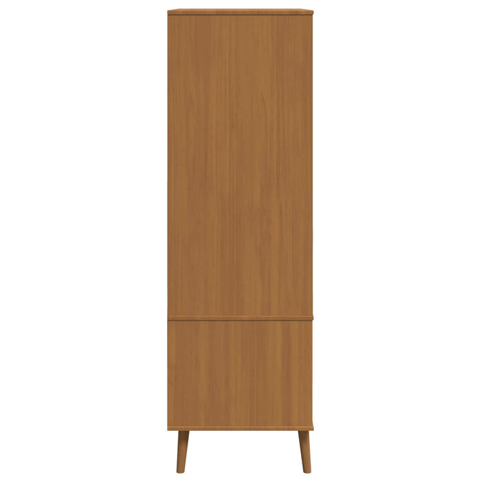 Dulap MOLDE Caramel 90 x 55 x 175 cm Lemn masiv de pin WALTI