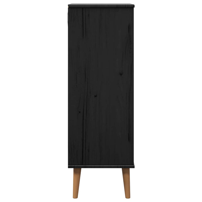 Dulap pentru pantofi MOLDE 59,5 x 35 x 103 cm Lemn masiv de pin WALTI