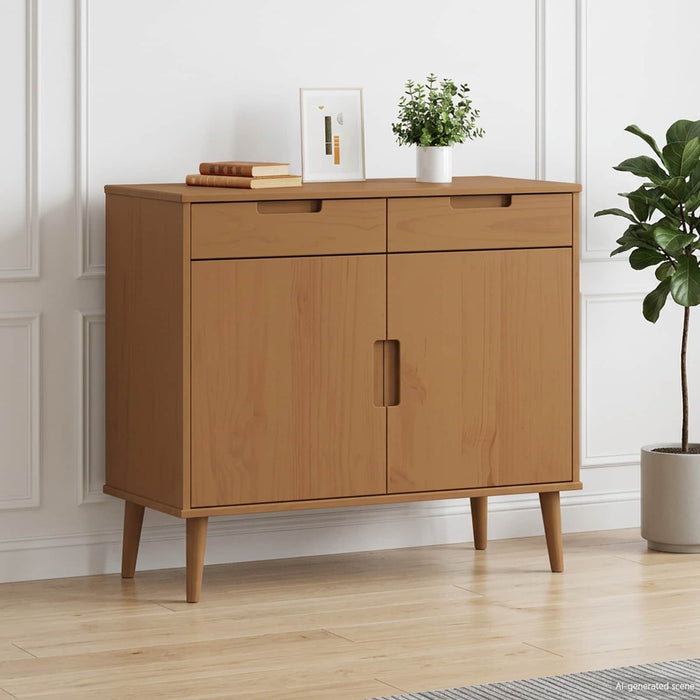 Bufet MOLDE Caramel 90 x 40 x 80 cm WALTI