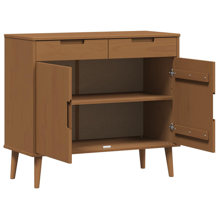 Bufet MOLDE Caramel 90 x 40 x 80 cm WALTI