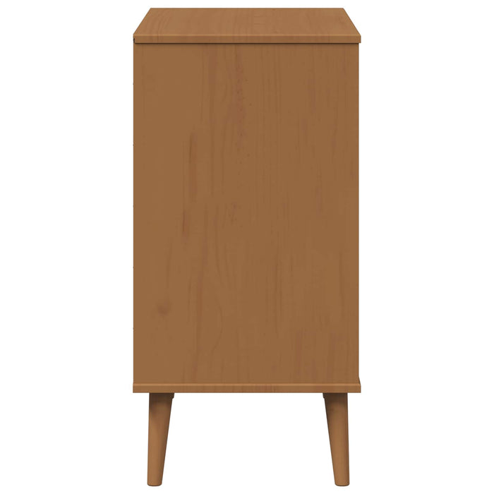 Bufet MOLDE Caramel 90 x 40 x 80 cm WALTI