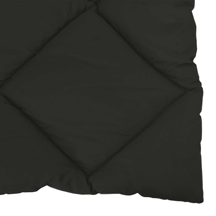 Pilotă de vară Negru 200 x 155 cm Microfibră - WALTI WALTI