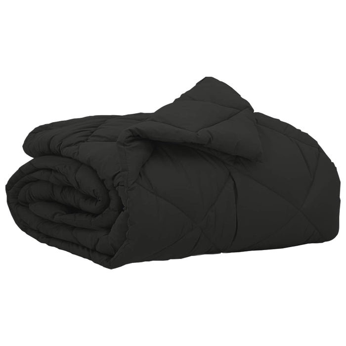 Pilotă de vară Negru 220 x 155 cm Microfibră - WALTI WALTI