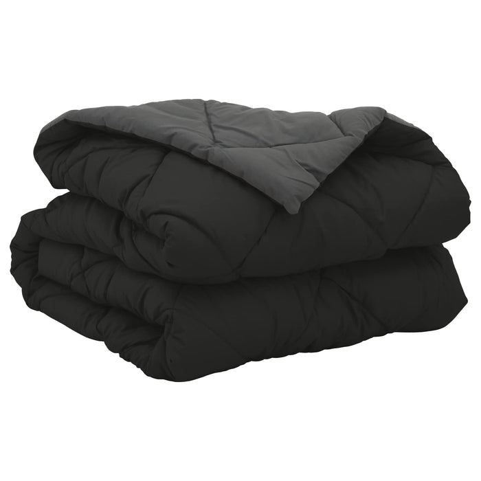 Pilotă de vară Negru și antracit 220 x 155 cm Microfibră - WALTI WALTI
