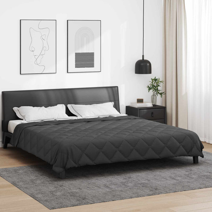 Duvet complet pe tot parcursul anului Antracit 220 x 200 cm - WALTI WALTI
