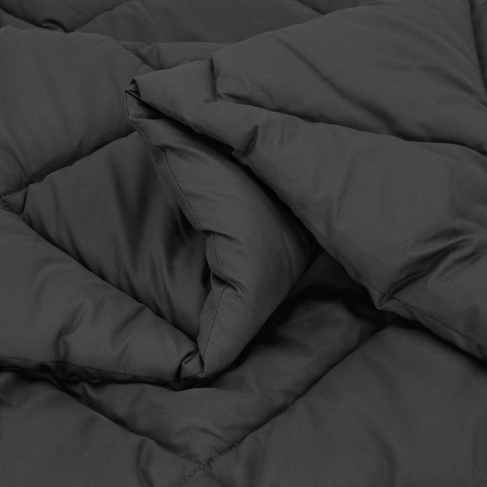 Duvet complet pe tot parcursul anului Antracit 220 x 240 cm - WALTI WALTI