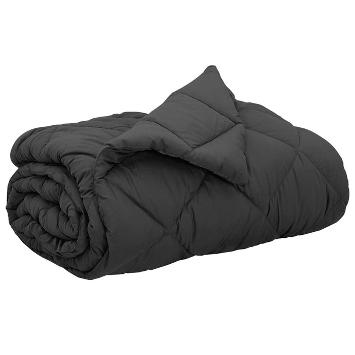 Duvet complet pe tot parcursul anului Antracit 240 x 260 cm - WALTI WALTI