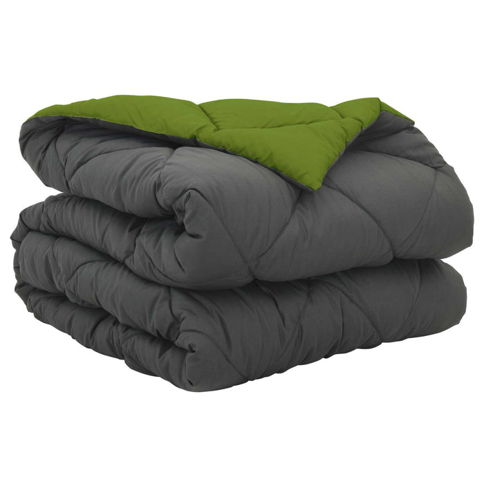 Duvet complet pe tot parcursul anului Verde și Antracit WALTI