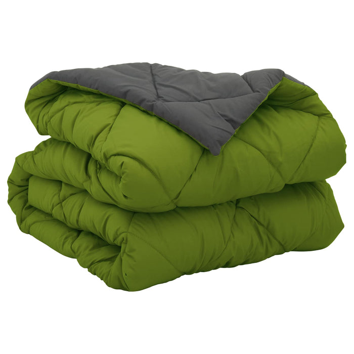 Duvet complet pe tot parcursul anului Verde și Antracit WALTI