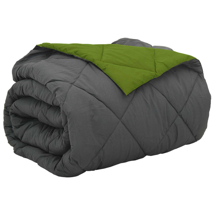 Duvet complet pe tot parcursul anului Verde și Antracit - WALTI WALTI