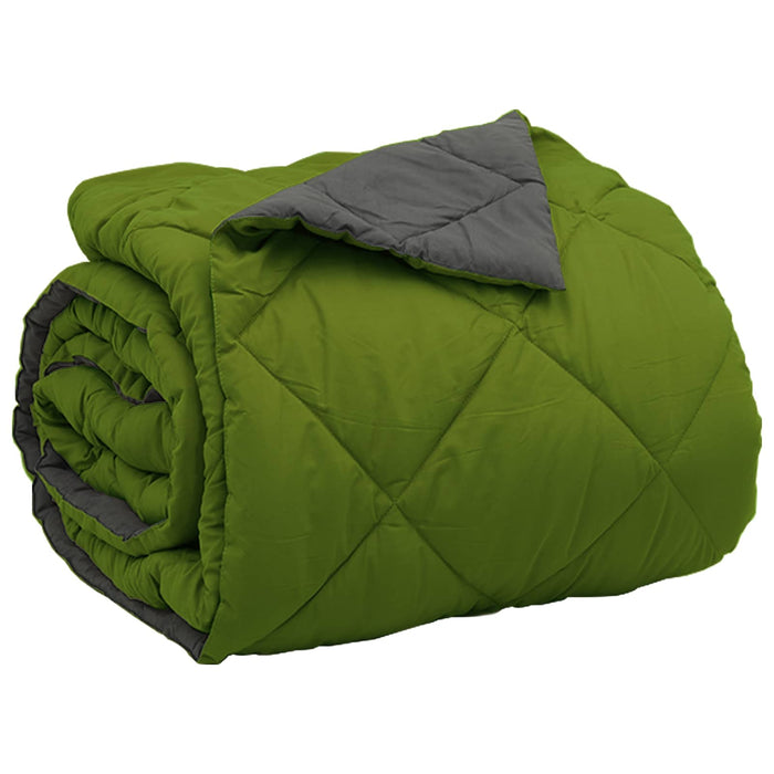 Duvet complet pe tot parcursul anului Verde și Antracit - WALTI WALTI