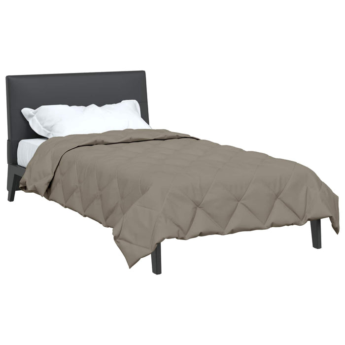 Duvet complet pe tot parcursul anului Gri deschis 200 x 135 cm - WALTI WALTI