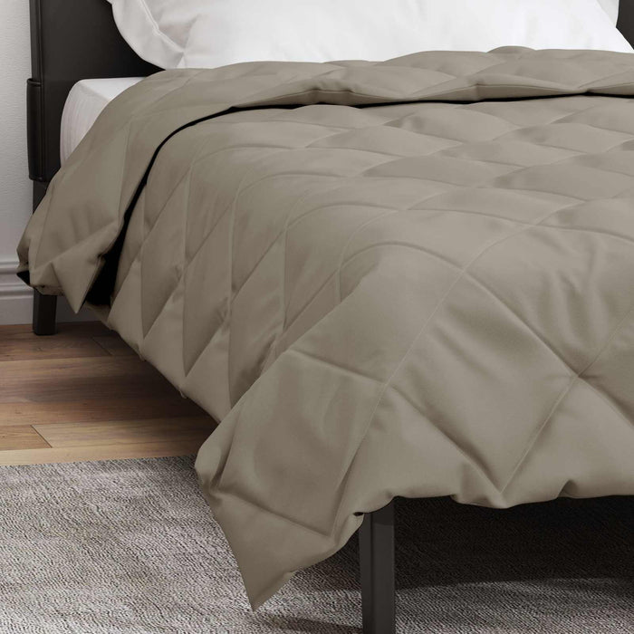 Duvet complet pe tot parcursul anului Gri deschis 200 x 140 cm - WALTI WALTI