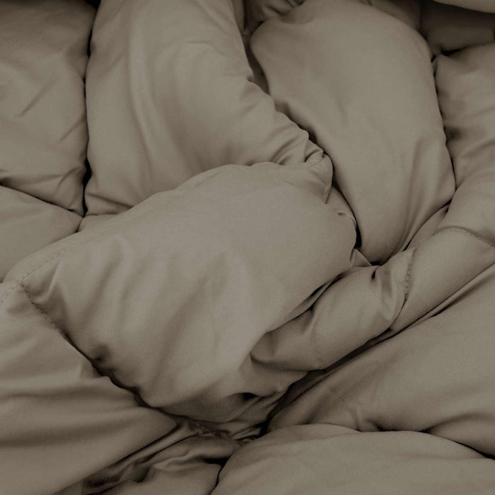 Duvet complet pe tot parcursul anului Gri deschis 200 x 155 cm - WALTI WALTI