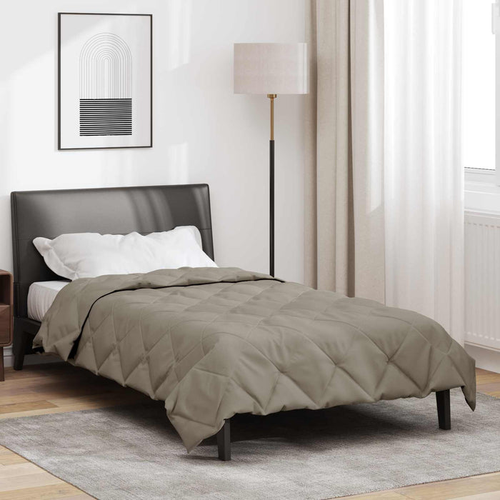 Duvet complet pe tot parcursul anului Gri deschis 200 x 155 cm - WALTI WALTI