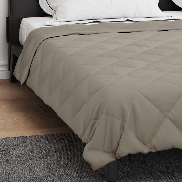 Duvet complet pe tot parcursul anului Gri deschis 200 x 200 cm - WALTI WALTI
