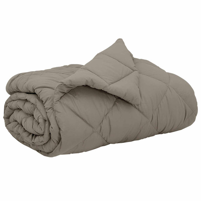 Duvet complet pe tot parcursul anului Gri deschis 200 x 200 cm - WALTI WALTI