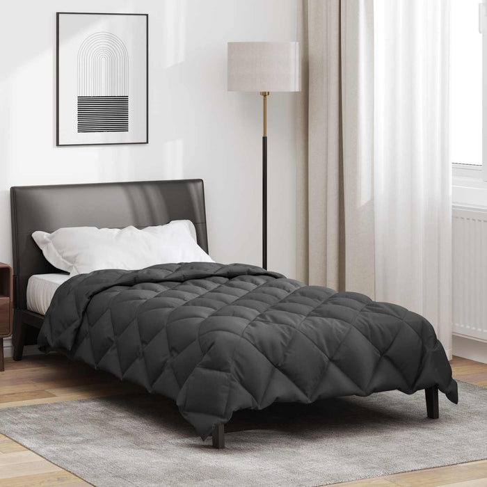 Duvet de iarnă Antracit 200 x 140 cm Microfibră - WALTI WALTI