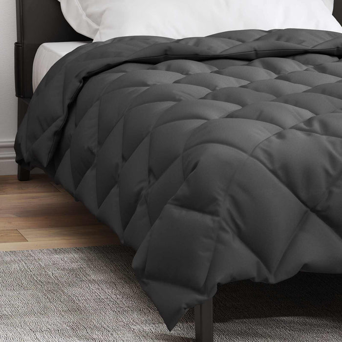 Duvet de iarnă Antracit 220 x 155 cm Microfibră - WALTI WALTI