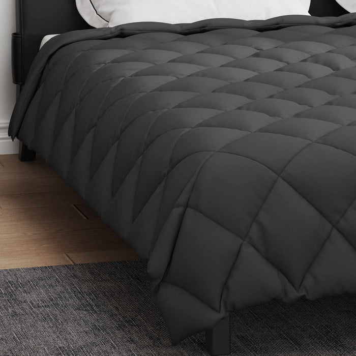 Duvet de iarnă Antracit 220 x 200 cm Microfibră - WALTI WALTI
