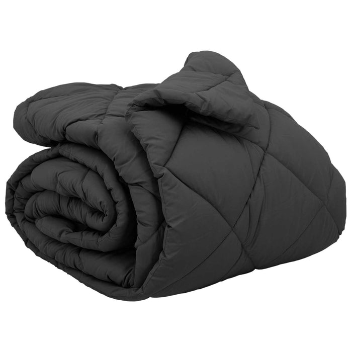 Duvet de iarnă Antracit 220 x 240 cm Microfibră - WALTI WALTI