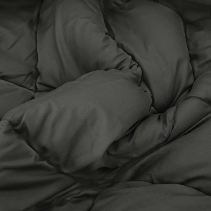 Duvet de iarnă Antracit 240 x 260 cm Microfibră - WALTI WALTI
