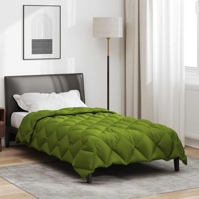 Duvet de iarnă Verde 220 x 155 cm Microfibră - WALTI WALTI