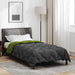Duvet de iarnă Verde și Antracit 200 x 135 cm Microfibră - WALTI WALTI