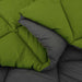 Duvet de iarnă Verde și Antracit 220 x 135 cm Microfibră - WALTI WALTI