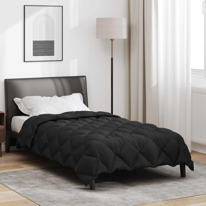 Duvet de iarnă Negru 200 x 135 cm Microfibră - WALTI WALTI