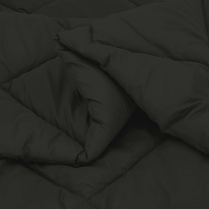 Duvet de iarnă Negru 200 x 200 cm Microfibră - WALTI WALTI