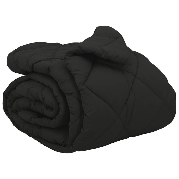Duvet de iarnă Negru 240 x 200 cm Microfibră - WALTI WALTI