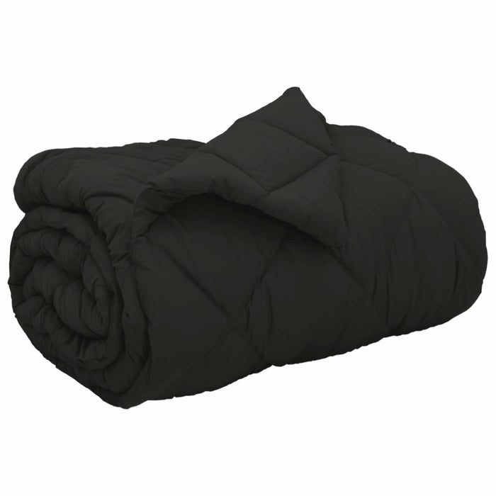 Duvet de iarnă Negru 220 x 135 cm Microfibră - WALTI WALTI