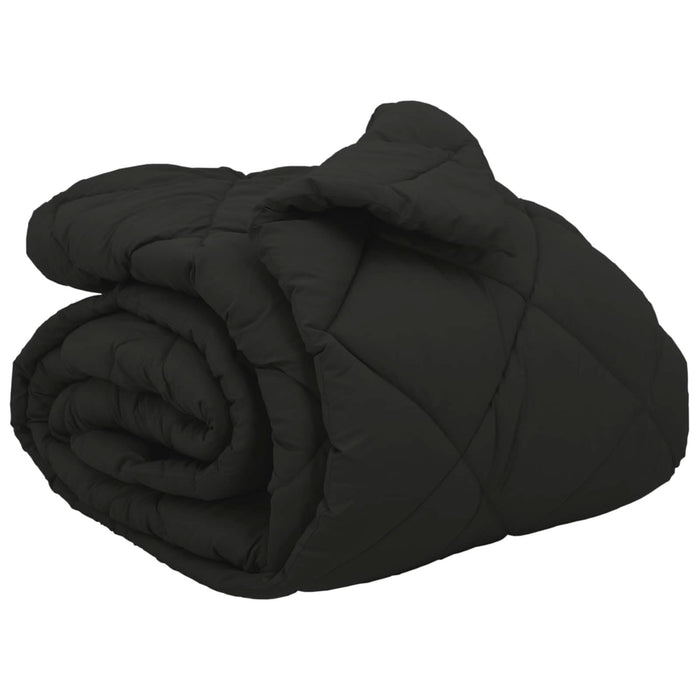 Duvet de iarnă Negru 240 x 260 cm Microfibră - WALTI WALTI