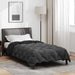 Duvet de iarnă Negru și antracit 220 x 155 cm Microfibră - WALTI WALTI