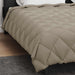 Duvet de iarnă Gri deschis 240 x 200 cm Microfibră - WALTI WALTI