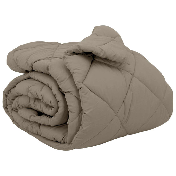 Duvet de iarnă Gri deschis 240 x 200 cm Microfibră - WALTI WALTI
