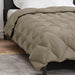 Duvet de iarnă Gri deschis 220 x 135 cm Microfibră - WALTI WALTI
