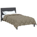 Duvet de iarnă Gri deschis 220 x 135 cm Microfibră - WALTI WALTI