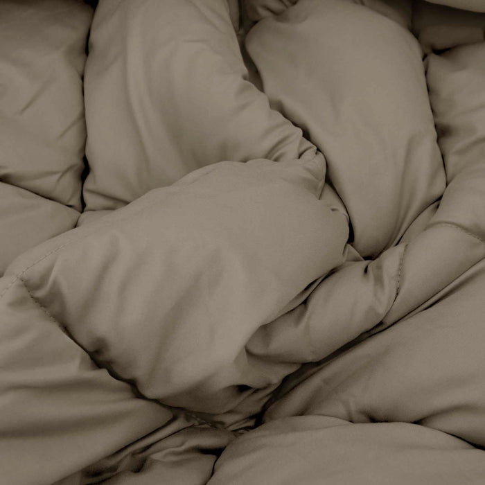 Duvet de iarnă Gri deschis 220 x 155 cm Microfibră - WALTI WALTI