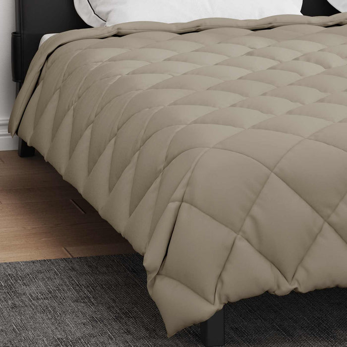 Duvet de iarnă Gri deschis 220 x 200 cm Microfibră - WALTI WALTI