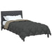 Duvet de iarnă Gri deschis și antracit 220 x 135 cm Microfibră - WALTI WALTI