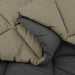 Duvet de iarnă Gri deschis și antracit 220 x 155 cm Microfibră - WALTI WALTI