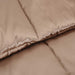 Pilotă de vară Auriu 220 x 135 cm Satin și Microfibra - WALTI WALTI