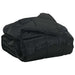 Pilotă de vară Negru 220 x 135 cm Satin și Microfibra - WALTI WALTI