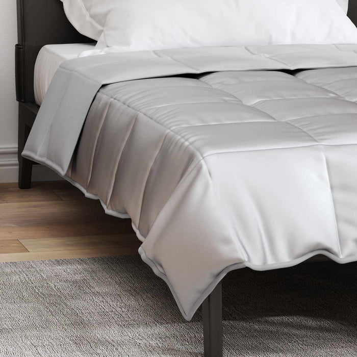 Duvet complet pe tot parcursul anului Argintiu 200 x 140 cm - WALTI WALTI